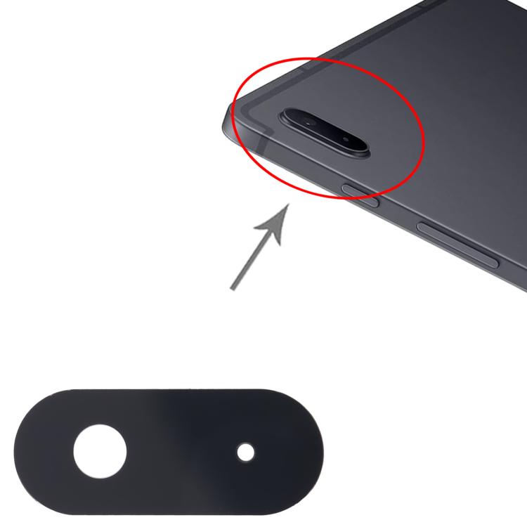 For Samsung Galaxy Tab S7 FE SM-T730/T736B Original Back Camera Lens