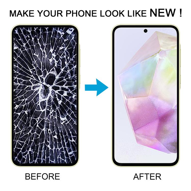 For Samsung Galaxy A35 SM-A356B Original LCD Screen Digitizer Full Assembly with Frame