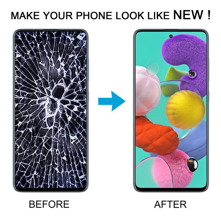 For Samsung Galaxy A51 4G SM-A515F 6.43 inch OLED LCD Screen Digitizer Full Assembly with Frame