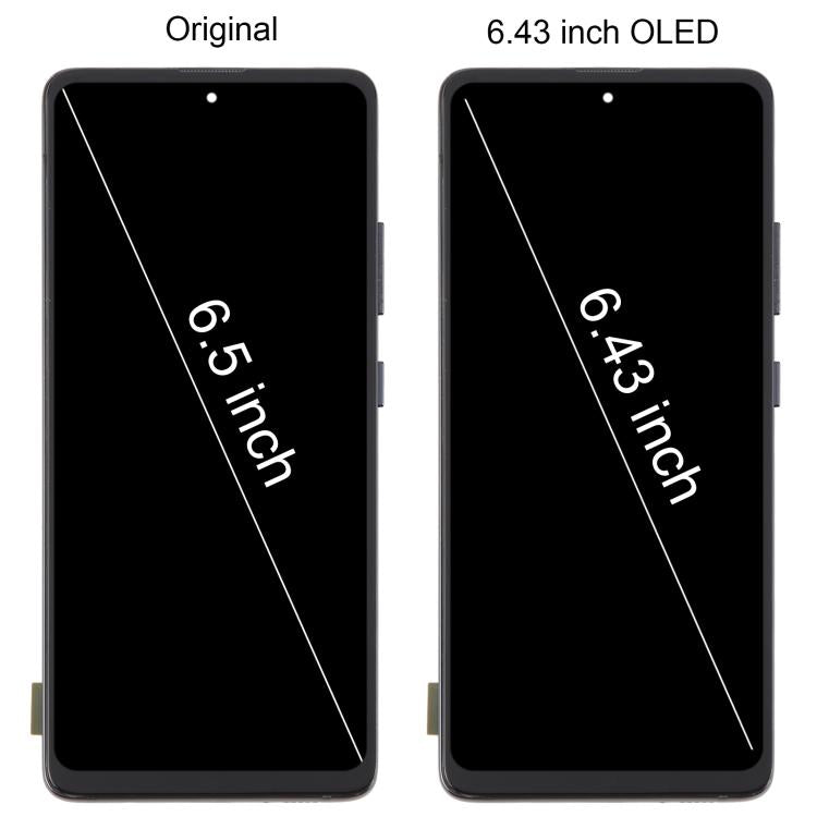 For Samsung Galaxy A51 5G SM-A516 6.43 inch OLED LCD Screen Digitizer Full Assembly with Frame