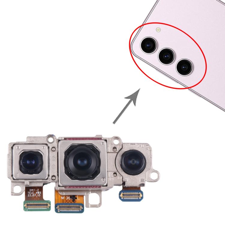For Samsung Galaxy S25 SM-S931B Original Camera Set (Telephoto + Wide + Main Camera)