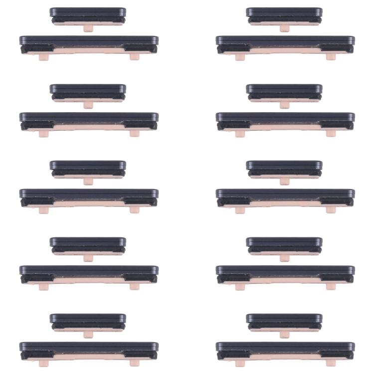 For Samsung Galaxy S25+ SM-S936B 10pcs Power Button and Volume Control Button