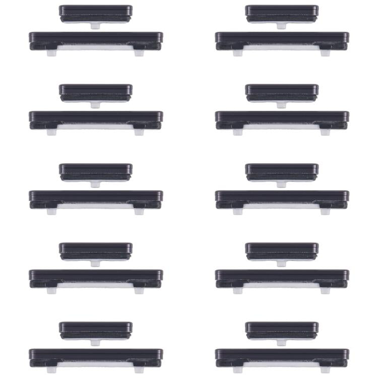 For Samsung Galaxy S23+ SM-S916B 10pcs Power Button and Volume Control Button