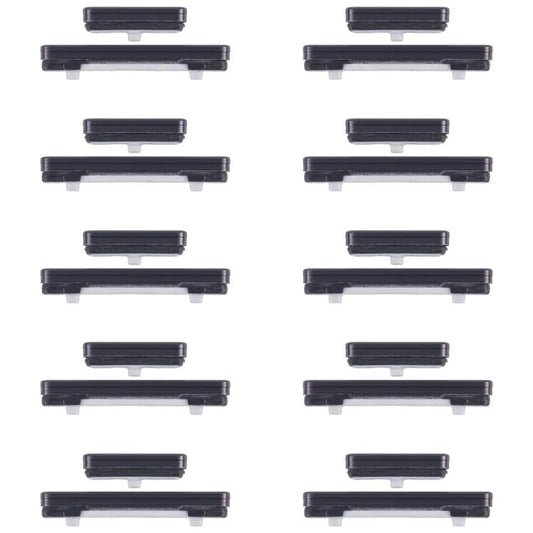 For Samsung Galaxy S23+ SM-S916B 10pcs Power Button and Volume Control Button