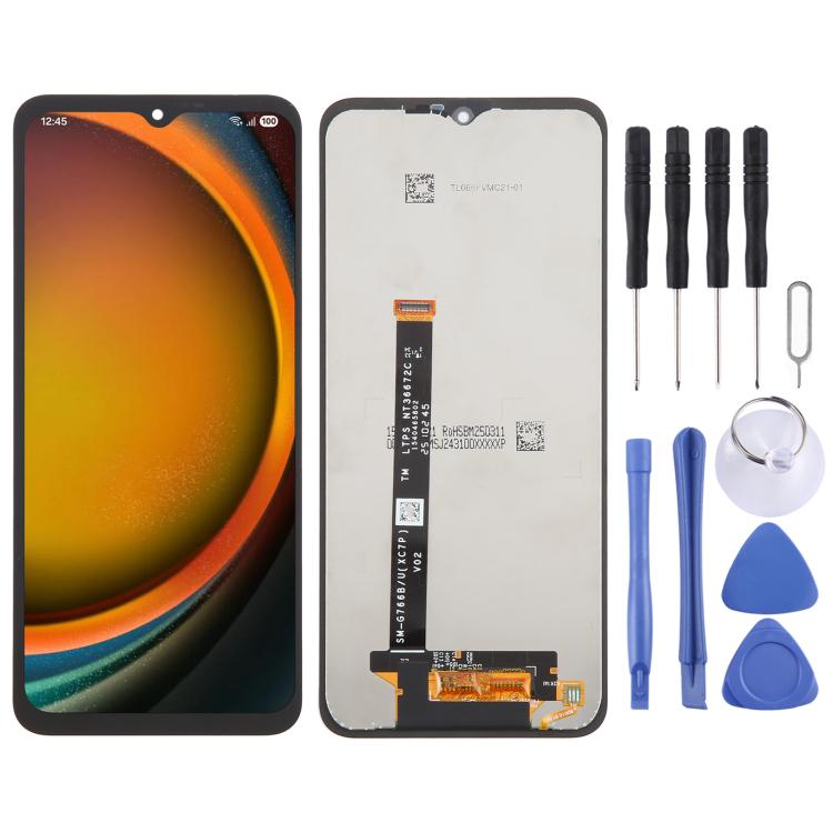 For Samsung Galaxy Xcover7 Pro SM-G766B Original LCD Screen With Digitizer Full Assembly