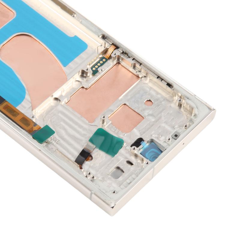 For Samsung Galaxy S23 Ultra SM-S918B 6.72 inch TFT LCD Screen Digitizer Full Assembly with Frame, Not Supporting Fingerprint Identification