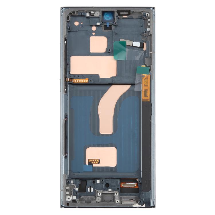 For Samsung Galaxy S22 Ultra SM-S908B 6.72 inch TFT LCD Screen Digitizer Full Assembly with Frame, Not Supporting Fingerprint Identification