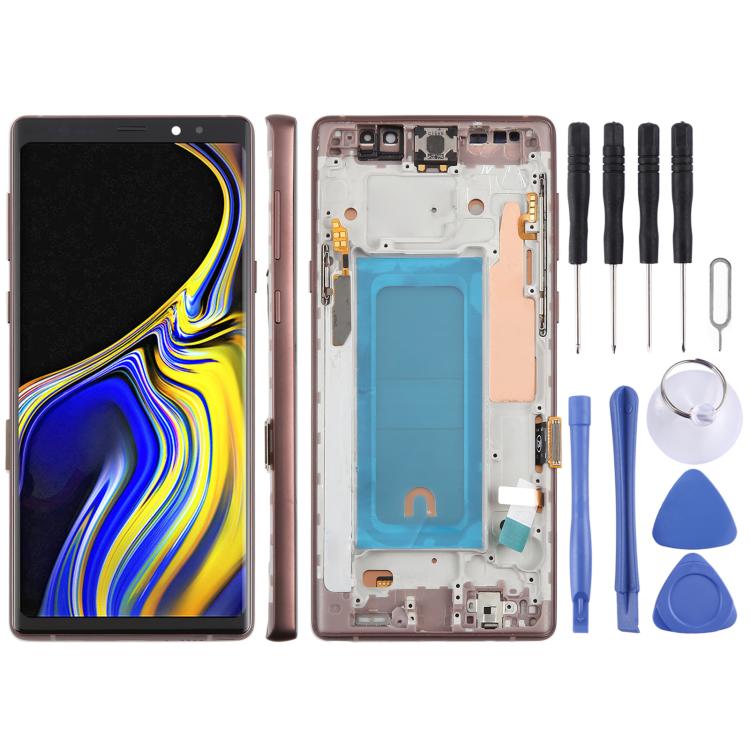 For Samsung Galaxy Note9 SM-N960F 6.33 inch TFT LCD Screen Digitizer Full Assembly with Frame