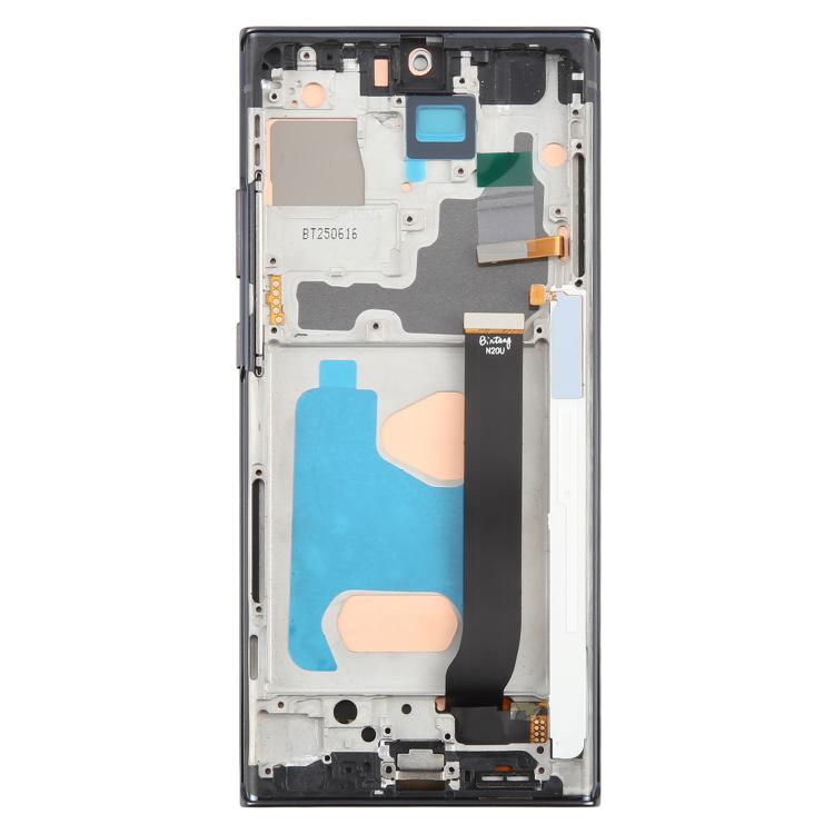 For Samsung Galaxy Note20 Ultra SM-N986B 6.72 inch TFT LCD Screen Digitizer Full Assembly with Frame, Not Supporting Fingerprint Identification