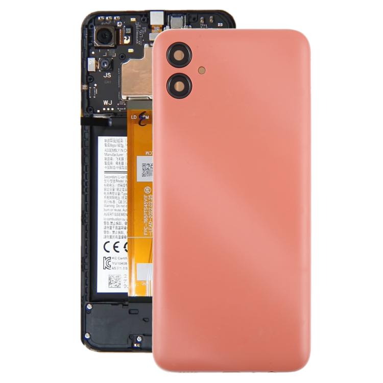 For Samsung Galaxy A04e SM-A042F Back Cover with Camera Lens Cover