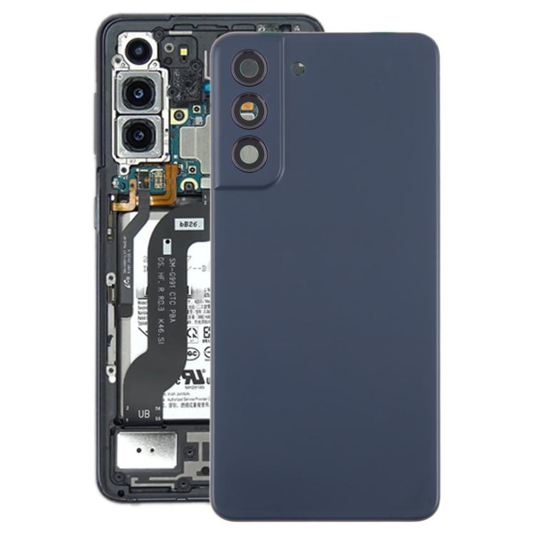 For Samsung Galaxy S21 FE SM-G990B Back Cover with Camera Lens Cover