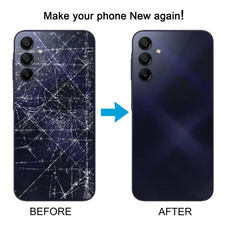 For Samsung Galaxy A15 SM-A155F Back Cover with Camera Lens Cover