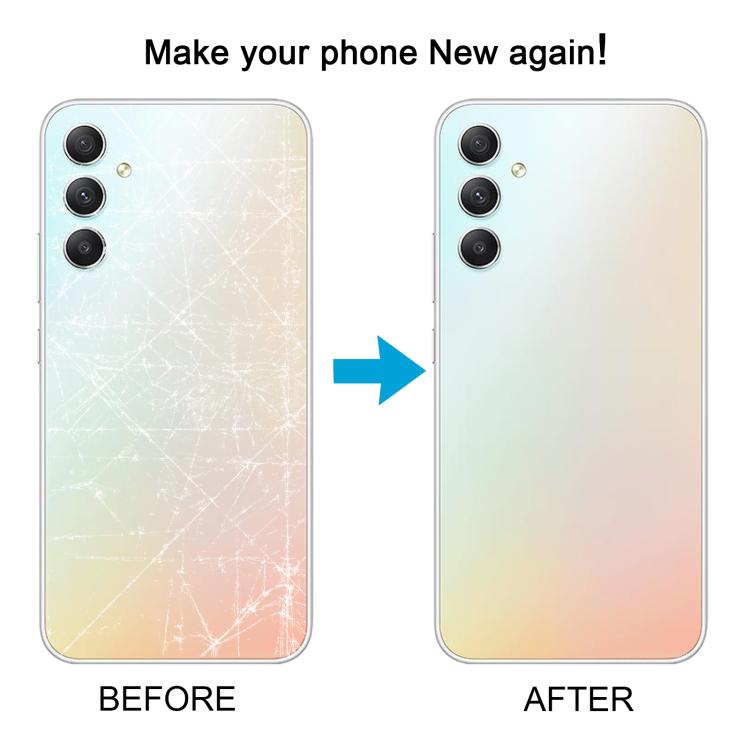 For Samsung Galaxy A34 SM-A346B Back Cover with Camera Lens Cover