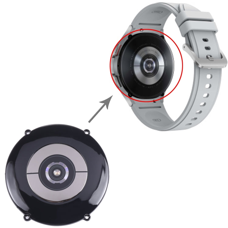 Original Back Cover With Heart Rate Sensor + Wireless Charging Module For Samsung Galaxy Watch4 Classic 46mm SM-R890 R895