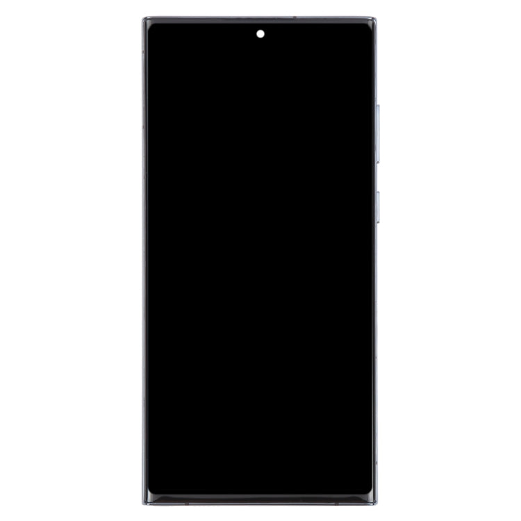 For Samsung Galaxy S22 Ultra 5G SM-S908U US Edition OLED LCD Screen Digitizer Full Assembly with Frame