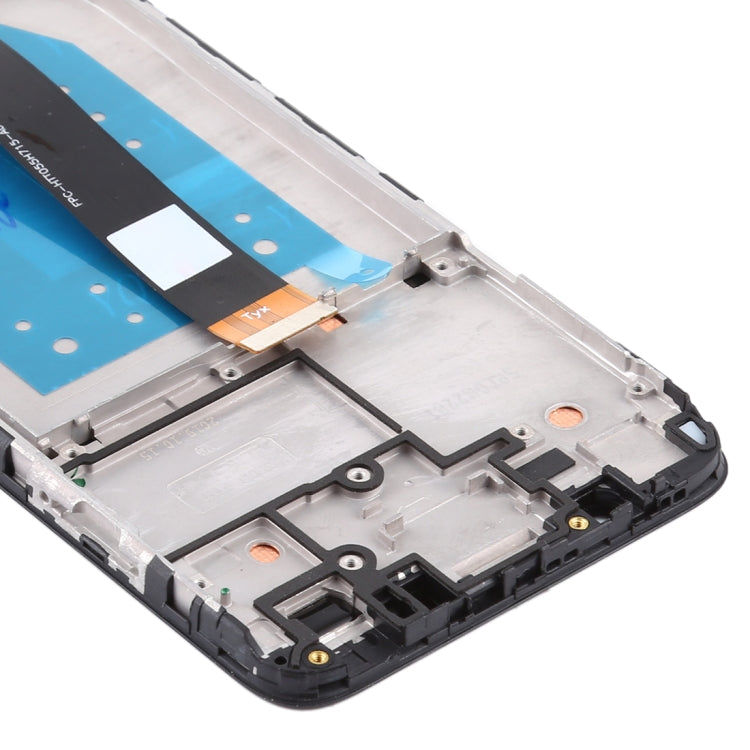 LCD Screen and Digitizer Full Assembly With Frame for Motorola Moto E6 Play