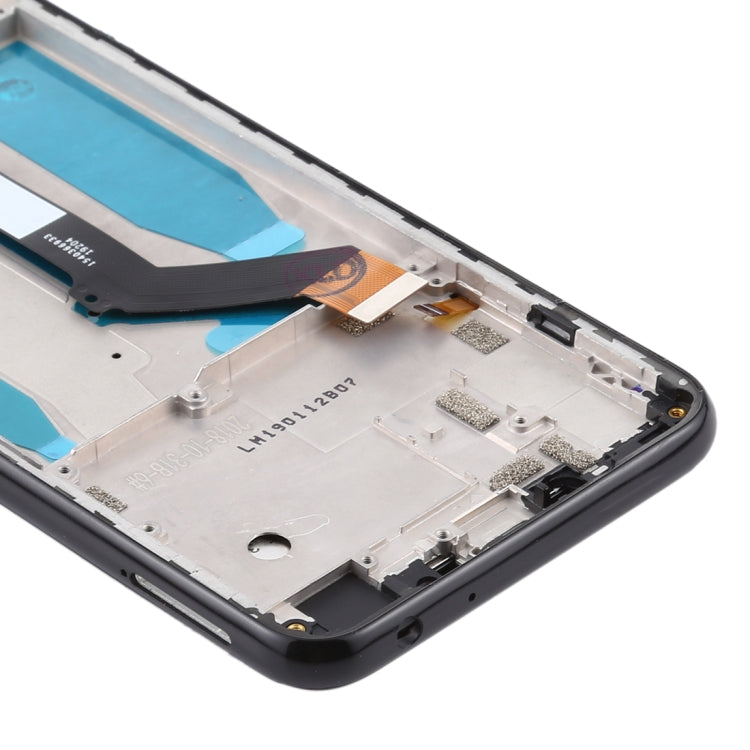 LCD Screen and Digitizer Full Assembly With Frame for Motorola Moto One (P30 Play)