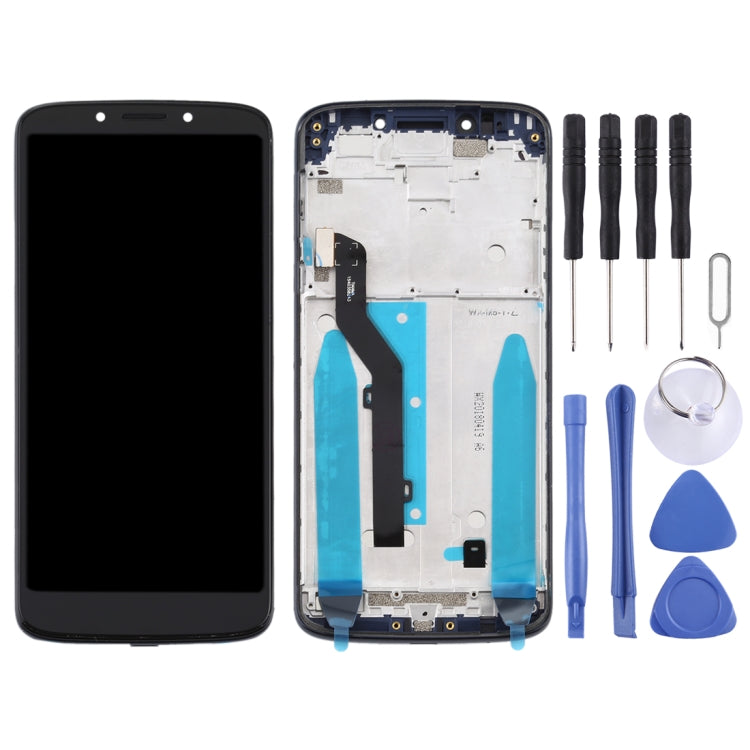 LCD Screen and Digitizer Full Assembly With Frame for Motorola Moto G6 Play