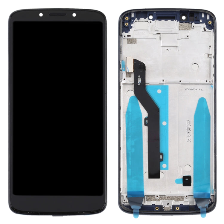 LCD Screen and Digitizer Full Assembly With Frame for Motorola Moto G6 Play