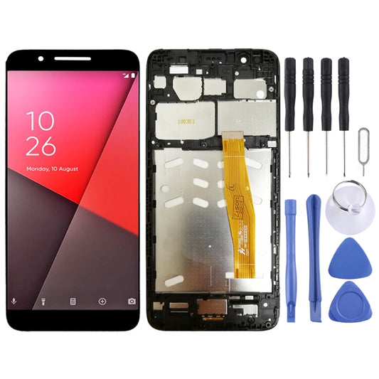 LCD Screen and Digitizer Full Assembly With Frame for Vodafone Smart N9 / VFD720