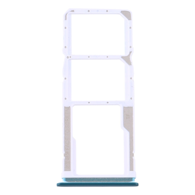 SIM Card Tray + SIM Card Tray + Micro SD Card Tray for Xiaomi Redmi 10X 4G / Redmi Note 9