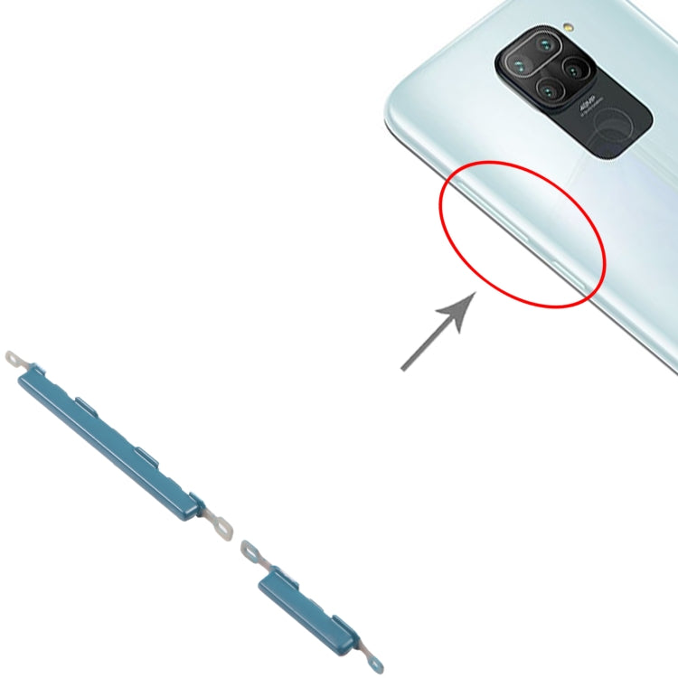 Power Button and Volume Control Button for Xiaomi Redmi Note 9/Redmi 10X 4G