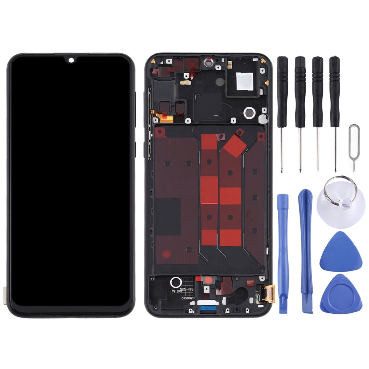 LCD Screen and Digitizer Full Assembly with Frame for Huawei Nova 5 Pro