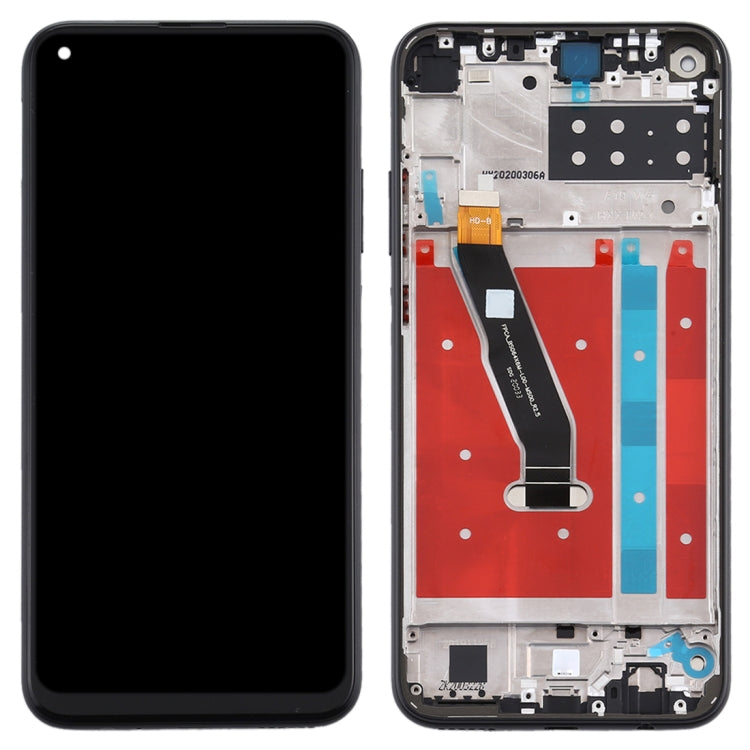 LCD Screen and Digitizer Full Assembly with Frame for Huawei Enjoy 10