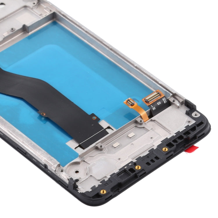 LCD Screen and Digitizer Full Assembly With Frame for LG K20 (2019) LM-X120EMW LMX120EMW LM-X120