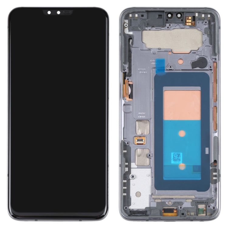 LCD Screen and Digitizer Full Assembly With Frame for LG V50 ThinQ 5G LM-V500 LM-V500N LM-V500EM LM-V500XM LM-V450PM LM-V450
