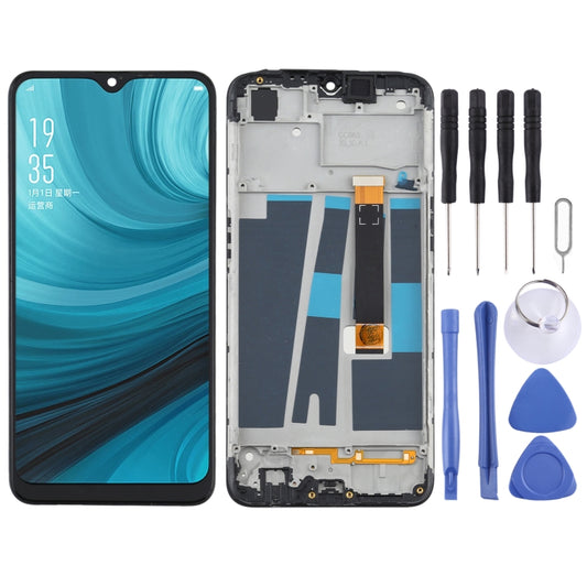 LCD Screen and Digitizer Full Assembly With Frame for OPPO A7(AX7) A7n CPH1901 CPH1903 CPH1905 PBFM00 PBFT00 PCDM00 PCDT00