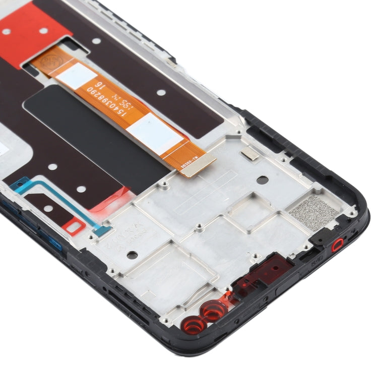 LCD Screen and Digitizer Full Assembly With Frame for OPPO A92s/Reno4 Z PDKM00