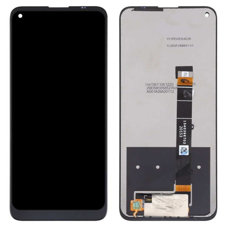 LCD Screen and Digitizer Full Assembly for LG Q61