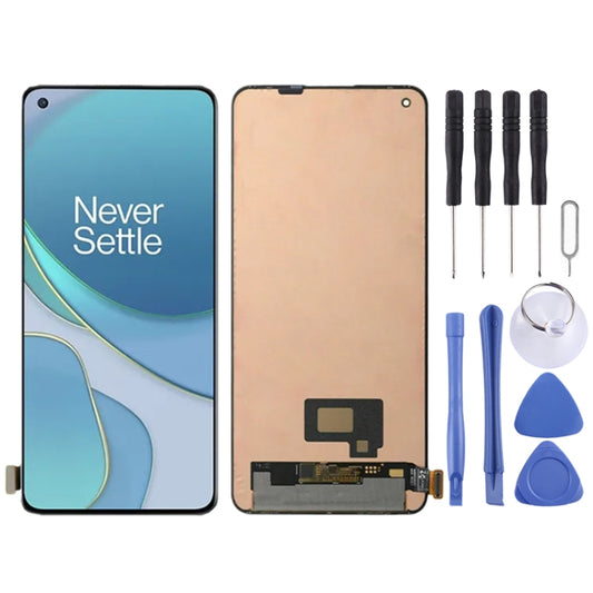 TFT LCD Screen For OnePlus 8T 5G KB2001 KB2000 KB2003 with Digitizer Full Assembly, Not Supporting Fingerprint Identification