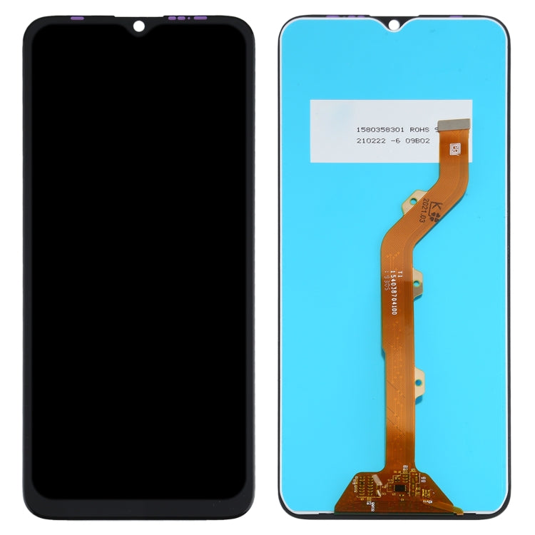 LCD Screen and Digitizer Full Assembly for Tecno Camon 12
