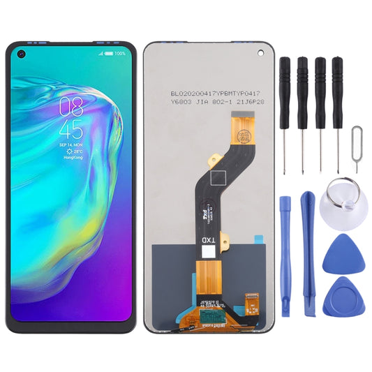 LCD Screen and Digitizer Full Assembly for Tecno Pova LD7