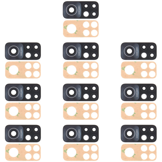 10 PCS Back Camera Lens for Xiaomi Mi 10T 5G / Redmi K30S / M2007J3SC, M2007J3SY