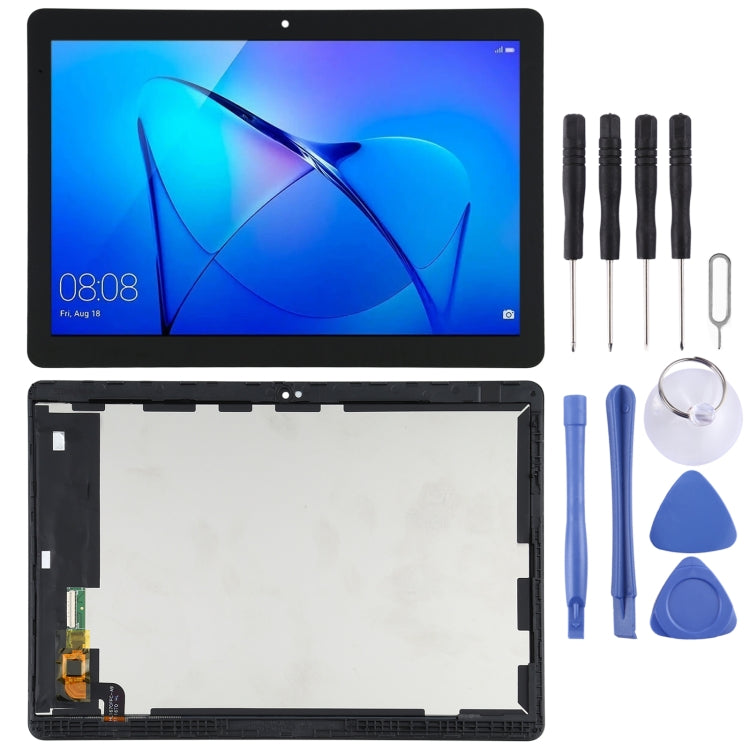 LCD Screen and Digitizer Full Assembly with Frame for Huawei MediaPad T3 10 AGS-L09/AGS-L03/AGS-W09