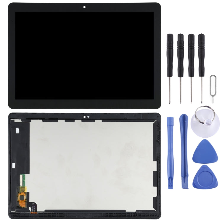 LCD Screen and Digitizer Full Assembly with Frame for Huawei MediaPad T3 10 AGS-L09/AGS-L03/AGS-W09