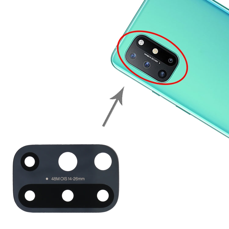 For OnePlus 8T 10pcs Back Camera Lens