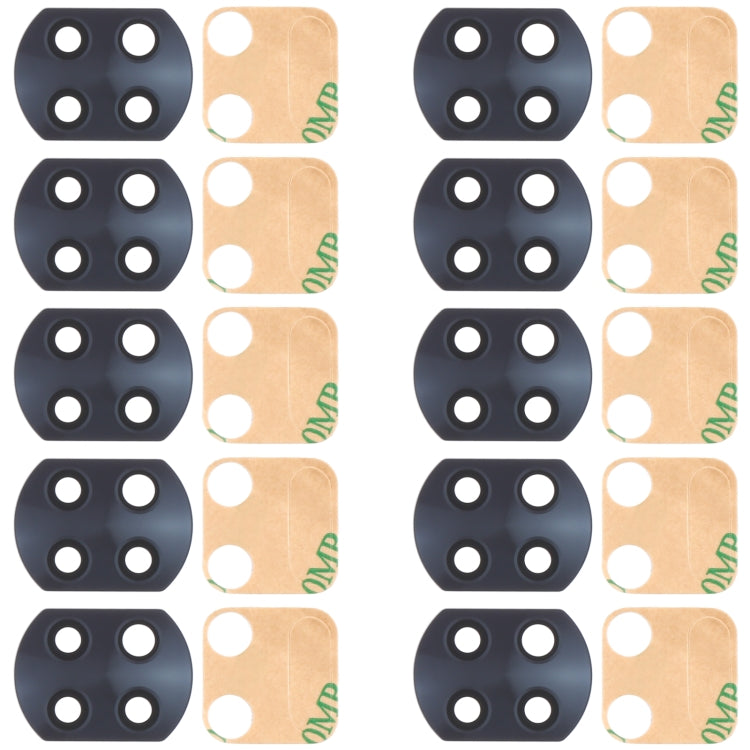 10 PCS Back Camera Lens for Xiaomi Mi 10T Lite 5G M2007J17G