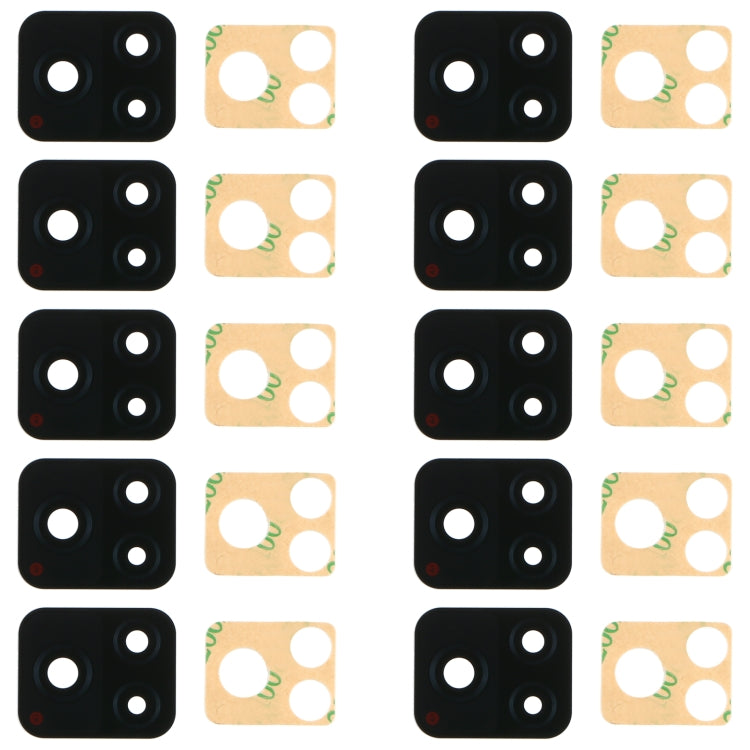 For Vivo Y52S V2057A 10pcs Back Camera Lens