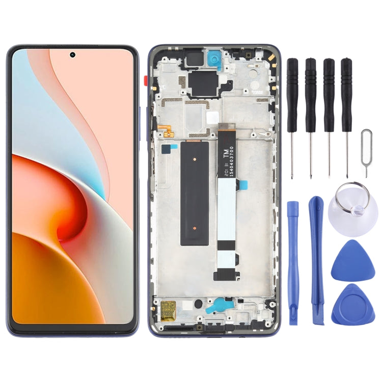 Original LCD Screen and Digitizer Full Assembly with Frame for Xiaomi Redmi Note 9 Pro 5G / Mi 10T Lite 5G M2007J17C M2007J17G, For Xiaomi Redmi Note 9 Pro 5G (Original), For Xiaomi Redmi Note 9 Pro 5G
