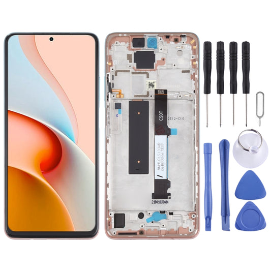Original LCD Screen and Digitizer Full Assembly with Frame for Xiaomi Redmi Note 9 Pro 5G / Mi 10T Lite 5G M2007J17C M2007J17G, For Xiaomi Redmi Note 9 Pro 5G (Original), For Xiaomi Redmi Note 9 Pro 5G