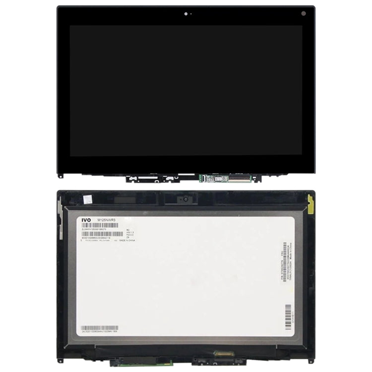 1366 x 768 HD LCD Screen and Digitizer Full Assembly with Frame for Lenovo Thinkpad 12.5 inch Yoga 260