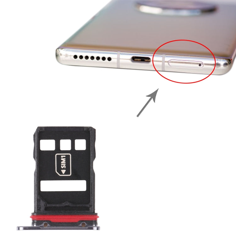 SIM Card Tray + NM Card Tray for Huawei Mate 40 Pro