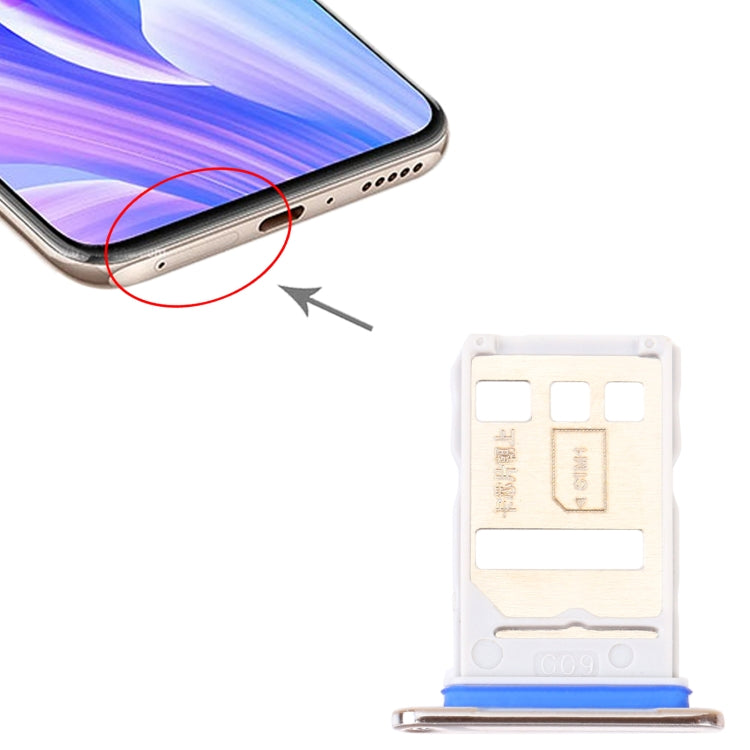 SIM Card Tray + NM Card Tray for Huawei Enjoy 20 Plus 5G