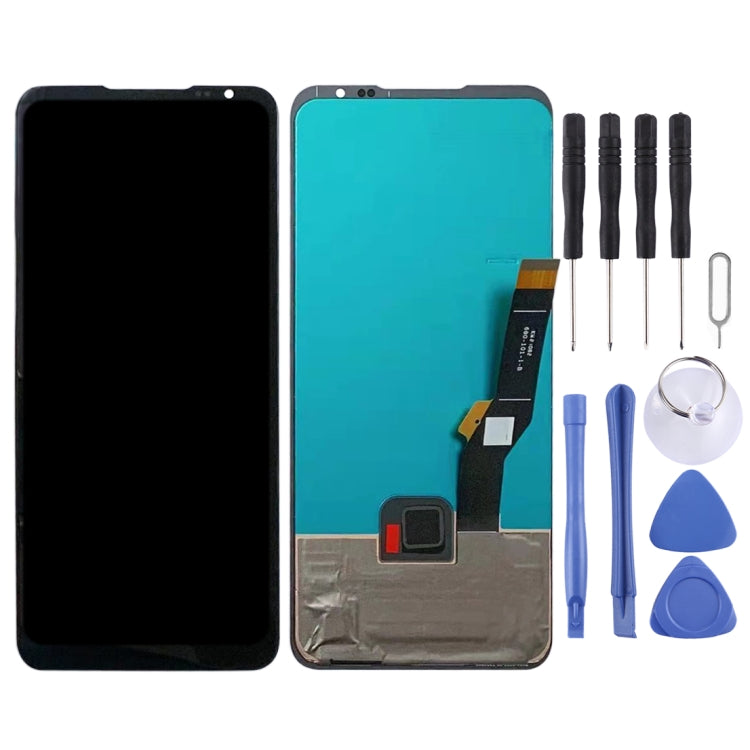 OLED Material LCD Screen and Digitizer Full Assembly for ZTE Nubia RedMagic 6 / Nubia RedMagic 6 Pro