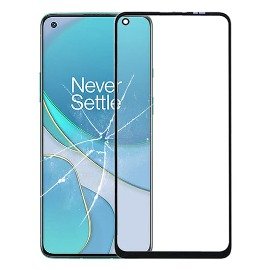 For OnePlus 8T Front Screen Outer Glass Lens
