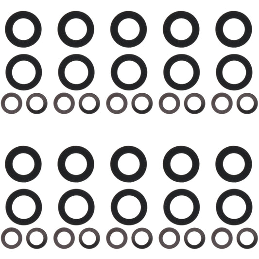 For OnePlus 9R 10pcs Back Camera Lens